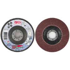 BGS Technic Lamellás csiszolótárcsa 115mm, 120-es szemcse (BGS 3972) barkácsolás, csiszolás, rögzítés