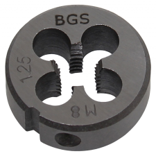 BGS Technic Menetmetsző, M8x1.25x25 mm (BGS 1900-M8X1.25-S) barkácsolás, csiszolás, rögzítés