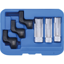 BGS Technic Speciális kulcskészlet kipufogógáz-hőmérséklet érzékelőkhöz (EGT) | 6 darabos (BGS 6678) fogó