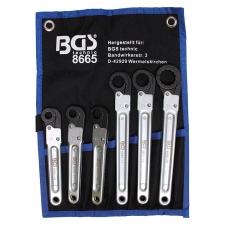 BGS Technic Speciális racsnis kulcs készlet, 6 darabos (BGS-8665) villáskulcs
