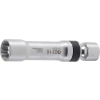 BGS Technic Univerzális csuklós gyújtógyertya kulcs, rögzítő rugóval, 3/8", 16 mm, 12 pontos (BGS 2391)