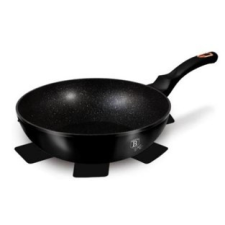  BH-6178 WOK 30 CM BLACK ROSE edény