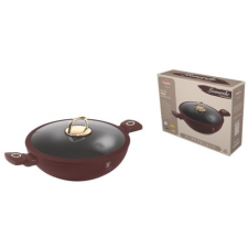 BH-8035 WOK+FEDŐ 30CM LEONARDO edény