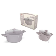  BH-8102 LÁBAS+FEDŐ 28 CM TAUPE edény