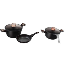  BH-8167 3R. EDÉNYKÉSZLET BLK ROSE edény