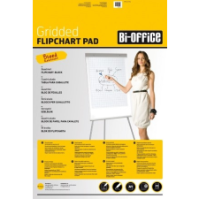 BI-OFFICE Flipchart papír Bi-Office 55g kockás 20 ív/csomag flipchart