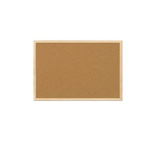 BI-OFFICE P8120-0152 Fakeretes parafatábla 60x90cm - Barna (P8120-0152) parafatábla
