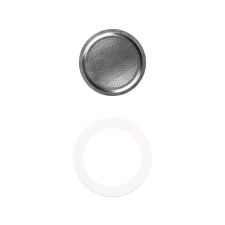 Bialetti 800410 Szilikon tömítés 1db + szűrő / Inox 1/2 adagos kotyogóhoz kávéfőző kellék