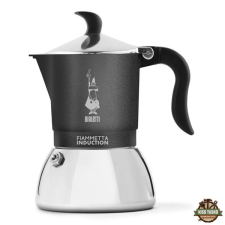 Bialetti Fiammetta szürke 4 személyes indukciós kotyogós kávéfőző kávéfőző