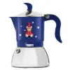  Bialetti Indukciós kávéfõzõ 4 személyes Fiametta kék macis 6658