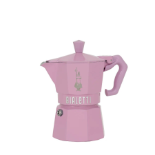 Bialetti Moka Exclusive 3 személyes kávéfőző rózsaszín (9063) (bialetti9063) kávéfőző