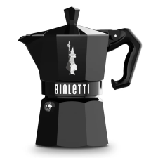 Bialetti - Moka Exclusive - hagyományos kávéfőző - 3 adagos - fekete kávéfőző