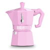 Bialetti - Moka Exclusive paszetll - hagyományos kávéfőző - 3 adagos - rózsaszín