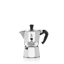 Bialetti Moka Express Mokkafőző 0,2 L Alumínium, Fekete kávéfőző