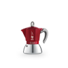 Bialetti - Moka Induction - hagyományos kávéfőző - 4 adagos - piros/ezüst