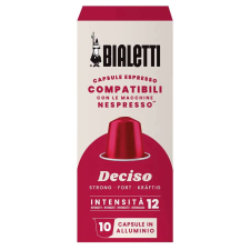  Bialetti Nespresso kompatibilis kapszula DECISO 10db kávé
