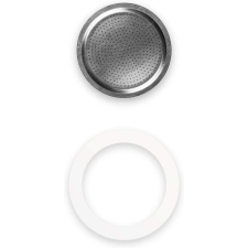 Bialetti Szilikon tömítés 1db + szűrő 1db / Inox 4 adag (800411) kisháztartási gépek kiegészítői