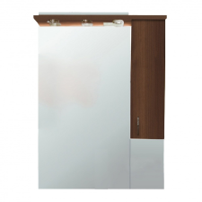  Bianca Plus 75 felsőszekrény, aida dió színben, jobbos nyitásirány fürdőszoba bútor