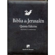  BIBLIA JERUSALÈN MANUAL CREMALLERA idegen nyelvű könyv