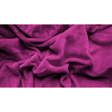 Bíbor mikroplüss lepedő 90x200 cm lakástextília