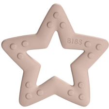 Bibs Baby Bitie Star rágóka Blush 1 db rágóka