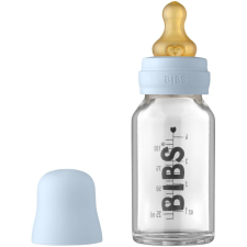 Bibs Baby Glass Bottle 110 ml cumisüveg Baby Blue 110 ml cumisüveg