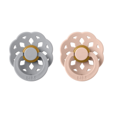  BIBS Boheme cumik természetes kaucsukból 2 db méret 1, Cloud/Blush cumi