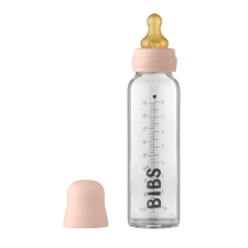 BIBS cumisüveg szett - Púder rózsaszín (225 ml) (0-3 hónap) cumisüveg