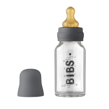 BIBS Cumisüvegszett, grafit, 110 ml cumisüveg