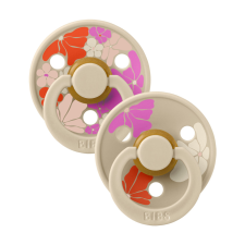 Bibs Studio Virágzás Colour, 6-18 hó, 2 db (vanília mix) cumi