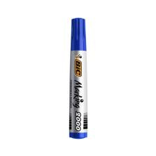 Bic Alkoholos marker, 4,95 mm, kúpos, BIC \"ECO 2000\" kék filctoll, marker
