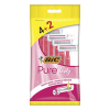 Bic Borotva BIC Pure3 pink női eldobható 3 pengés 4+2 darab/bliszter