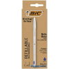Bic Golyóstoll 0,32 mm, kupakos, matt ezüst színű tolltest, BIC