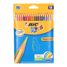 Bic Kids színes ceruza készlet, 18 darabos színes ceruza