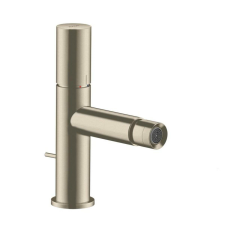Bidé csaptelep Hansgrohe Axor Uno leeresztőszeleppel csiszolt nikkel 45200820 csaptelep