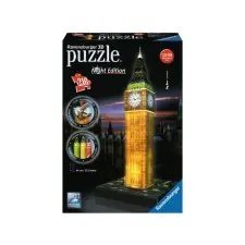  Big Ben - 216 darabos 3D puzzle fénnyel puzzle, kirakós