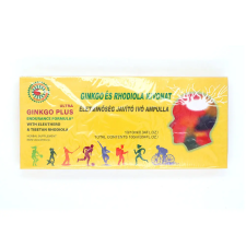 BIG STAR Rhodiola és Ginkgo Plus Kivonat ampulla - 10x10ml vitamin és táplálékkiegészítő
