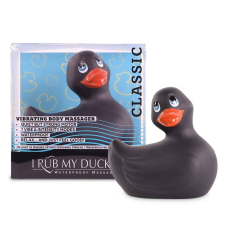 Big Teaze Toys My Duckie Classic 2.0 - játékos kacsa vízálló csiklóvibrátor (fekete) vibrátorok