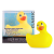 Big Teaze Toys My Duckie Classic 2.0 - játékos kacsa vízálló csiklóvibrátor (sárga)