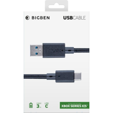 Bigben Interactive XBOX Series X USB-C Charging and Data Cable 3m Black kábel és adapter
