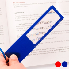 BigBuy Gadget Vonalzó Nagyító (8 Cm) 143728 Fehér iskolai kiegészítő