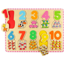 Bigjigs Fa számos kirakó puzzle II (691621195499) puzzle, kirakós