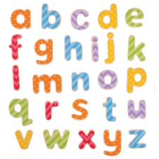 Bigjigs készségfejlesztő játék mágneses ABC kis betűk kreatív és készségfejlesztő