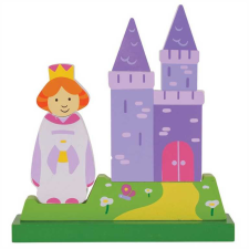 Bigjigs kreatív mágneses puzzle kastély kreatív és készségfejlesztő