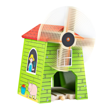 Bigjigs Rail szélmalom játékkészlet vágány