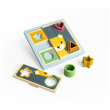 Bigjigs Toys Alakválogató puzzle - Állatok formabedobó