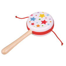 Bigjigs Toys fa forgó dob csillagokkal játékhangszer