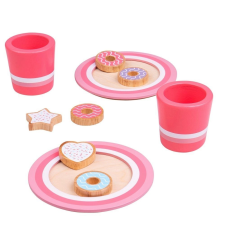 Bigjigs Toys sütemény és tej szett konyhakészlet