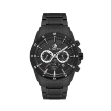 Bigotti Milano Raffinato All Black férfi karóra BG110649-5 karóra