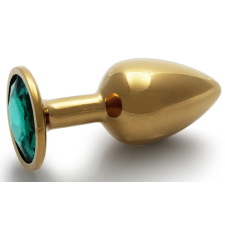  Bijou anal – arany-zöld gyöngy anális kényeztető 6 cm anál